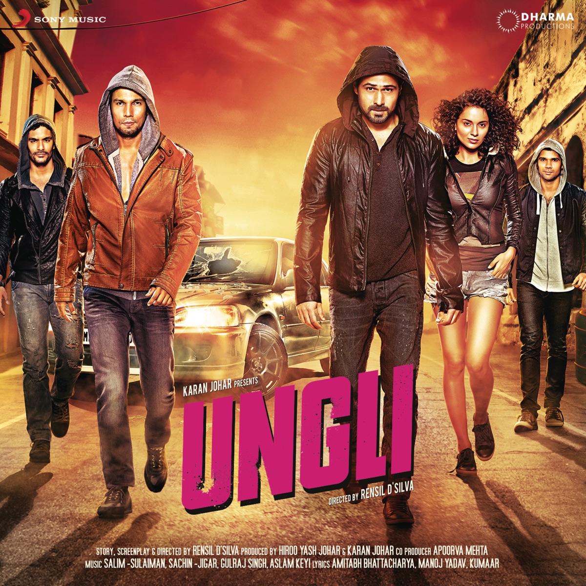 Ungli (Original Motion Picture Soundtrack) by Salim-Sulaiman, Sachin-Jigar & Rensil D'Silva album cover