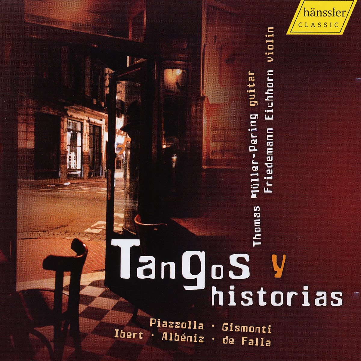 Piazzolla: Histoire Du Tango - Falla: 7 Canciones Populares Espanolas by Friedemann Eichhorn album cover