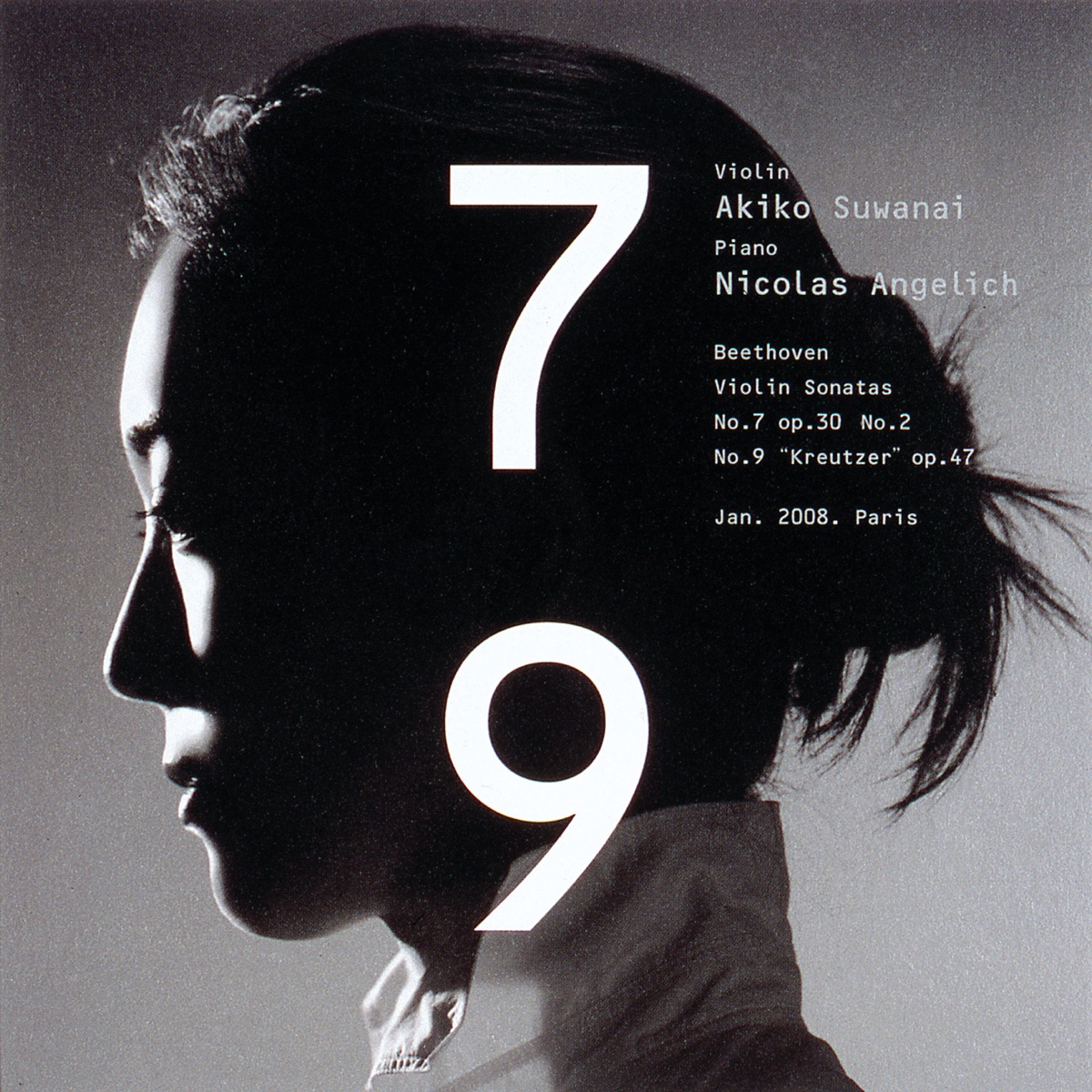 Beethoven: Violin Sonatas Nos.7 & 9 (Bonus Track Version) by Akiko Suwanai & Nicholas Angelich album cover