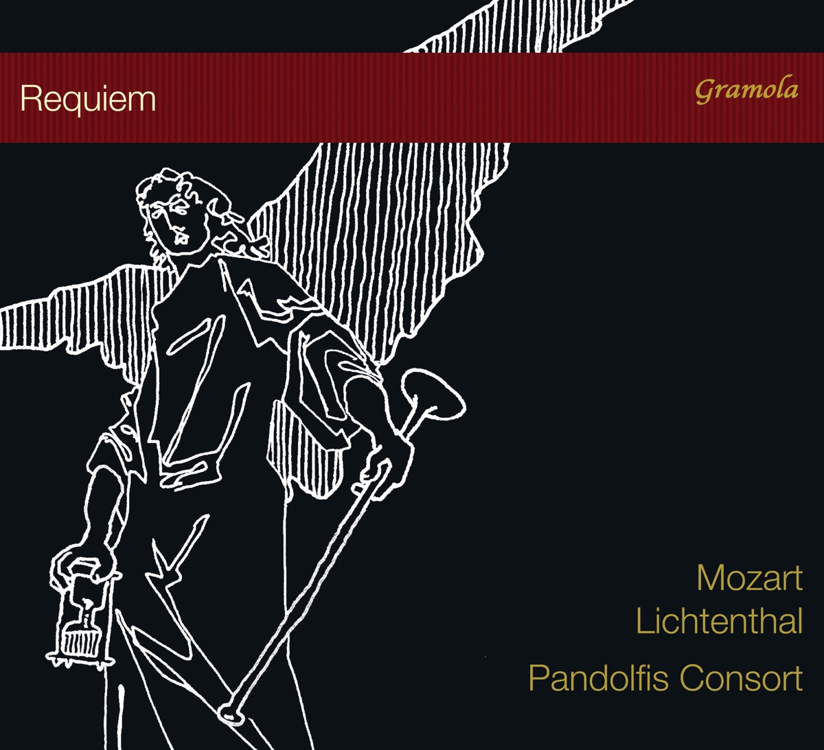 Mozart: Requiem in D Minor, K. 626 (Arr. P. Lichtenthal for String Quartet) by Pandolfis Consort album cover