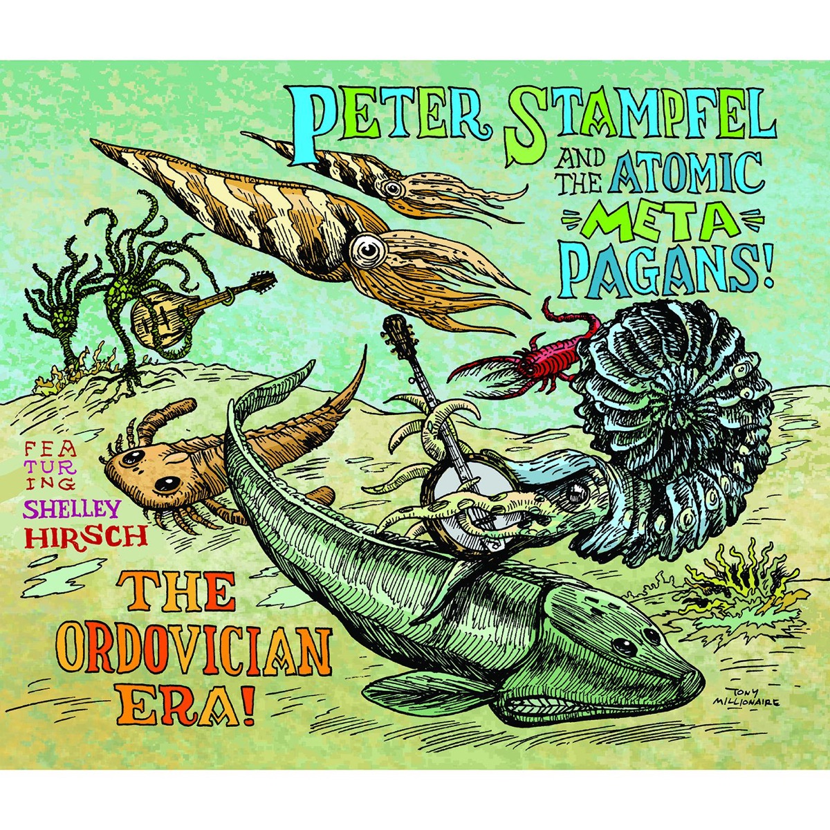 Into the Wild Blue Yonder (feat. Shelley Hirsch) - EP by Peter Stampfel & The Atomic Meta Pagans album cover