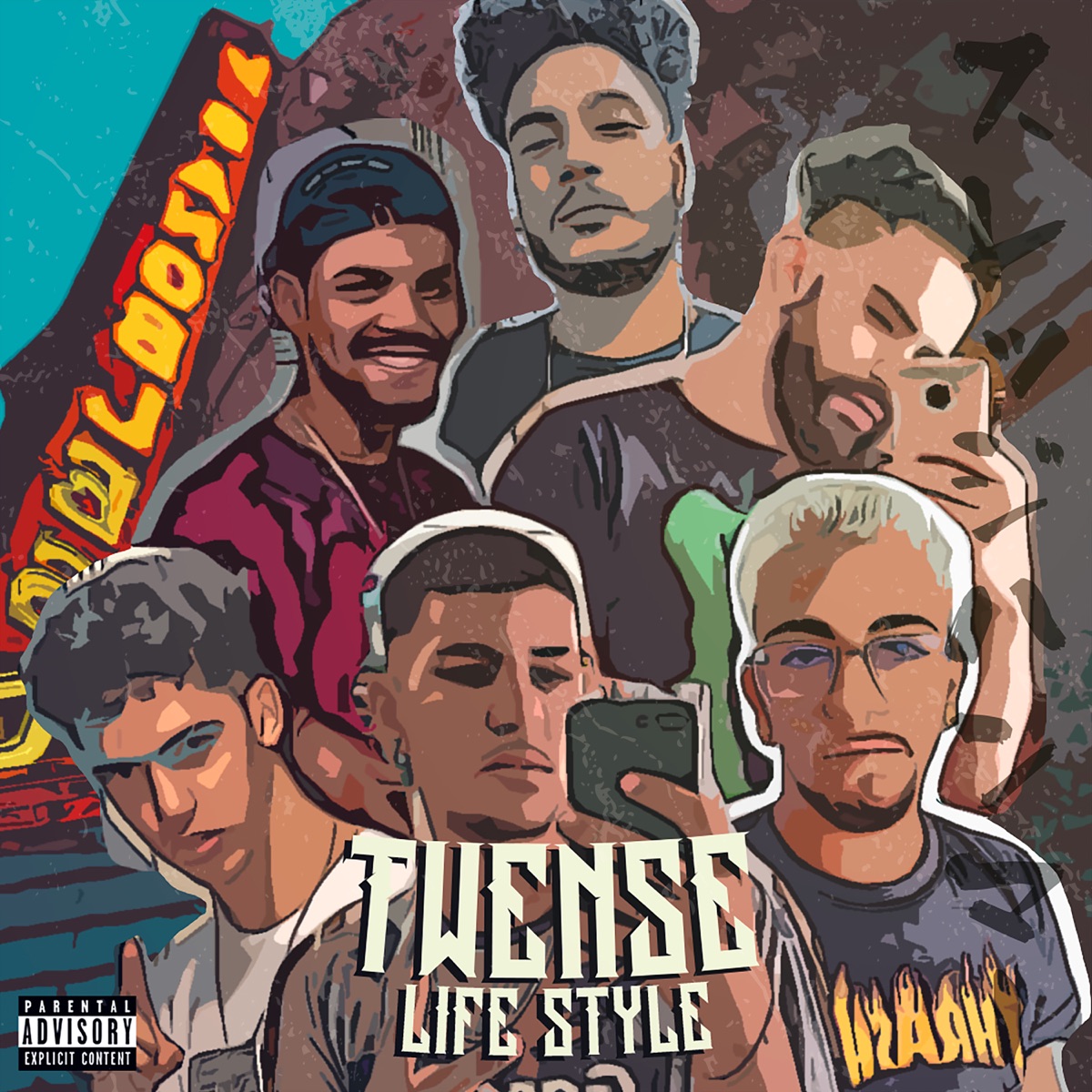 Life Style (feat. Sled, Ban, Leaf, Kadu, LVitu & Tila) - Single by Twense album cover
