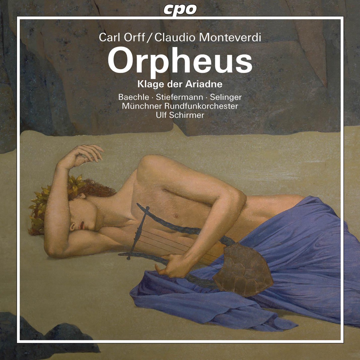 Orff: Orpheus by Munich Orpheus Choir, Ulf Schirmer, Munich Radio Orchestra, Janina Baechle, Kay Stiefermann, Michaela Selinger, Tarez Nazmi & Marcus Everding album cover