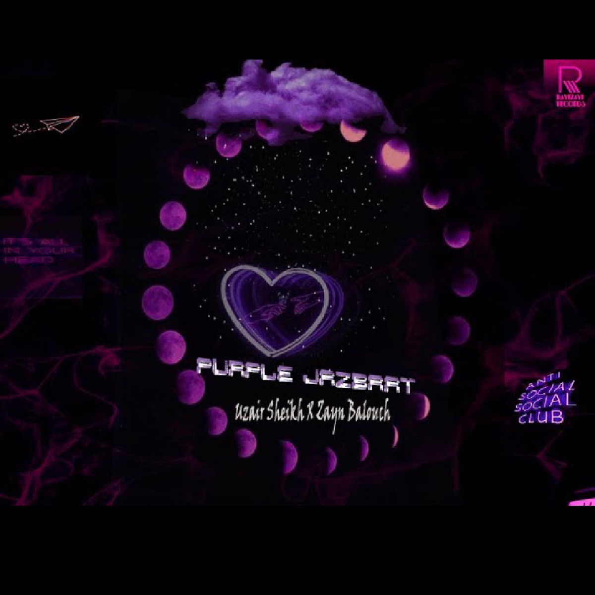 Purple Jazbaat (feat. Zayn Sarbazzy) - Single by Uzair Sheikh album cover