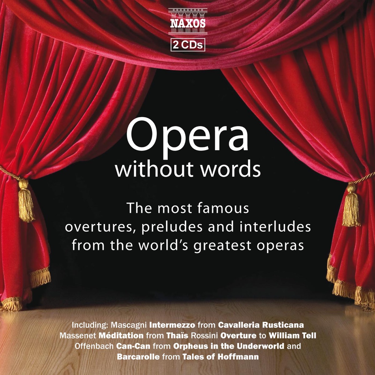 Opera Without Words by Alexander Rahbari, Michael Halász, Slovak Radio Symphony Orchestra & Zagreb Festival Orchestra album cover