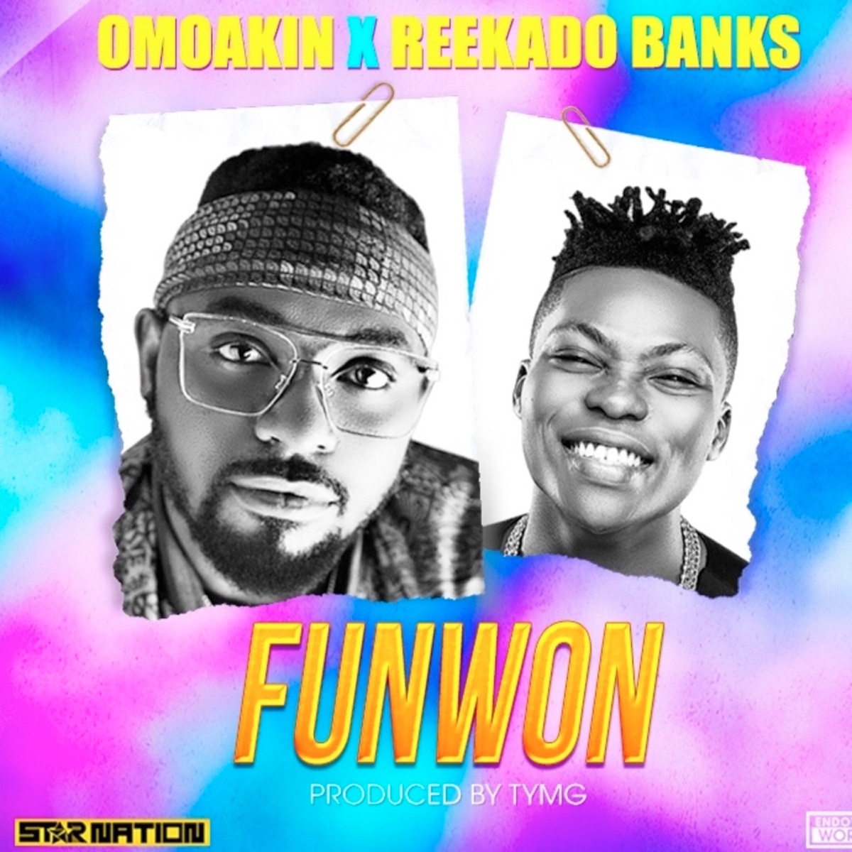 Funwon (feat. Reekado Banks) - Single by Omoakin album cover