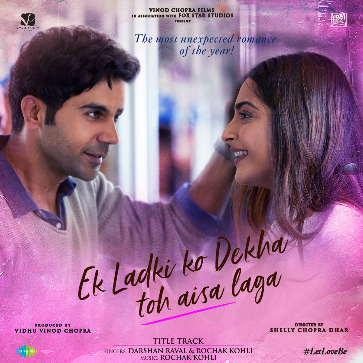 Ek Ladki Ko Dekha Toh Aisa Laga (From "Ek Ladki Ko Dekha Toh Aisa Laga") - Single by Darshan Raval & Rochak Kohli album cover