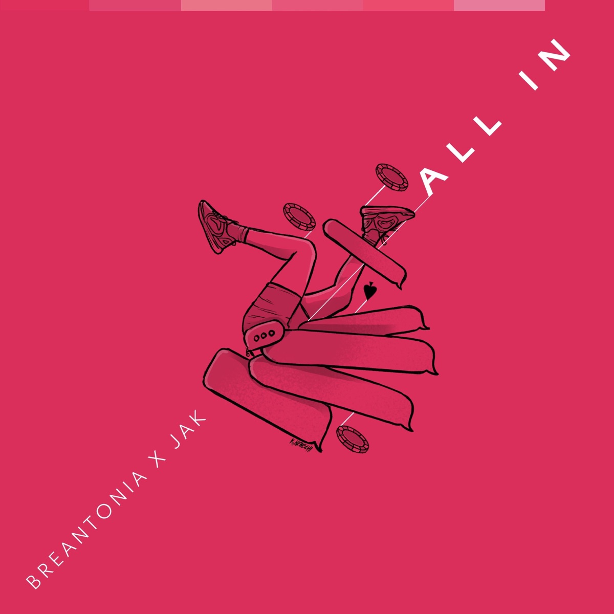 All In - Single by JAK & BRE ANTONIA album cover