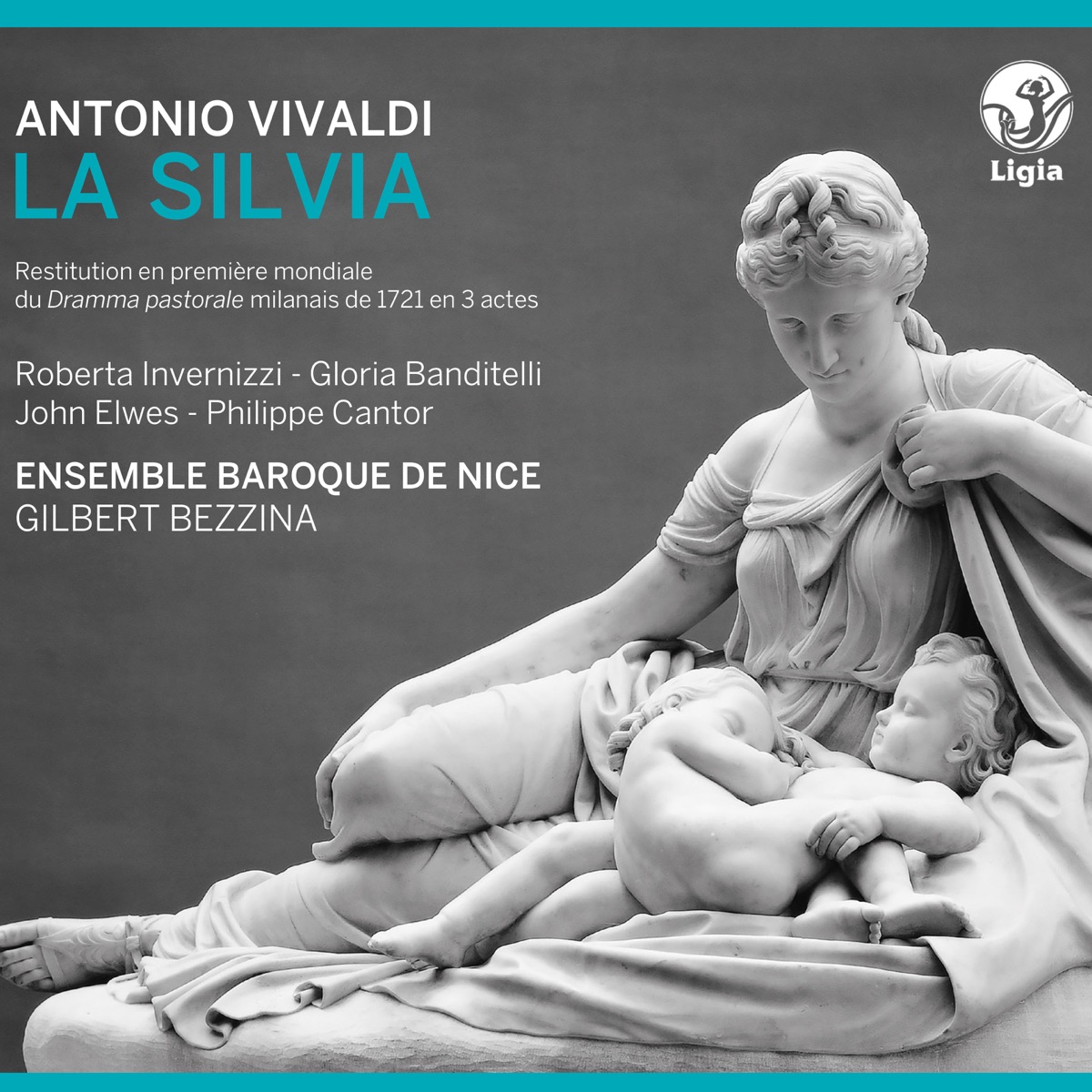 Vivaldi: La Silvia, RV 734 by Ensemble Baroque De Nice, Gilbert Bezzina, Roberta Invernizzi & Gloria Banditelli album cover