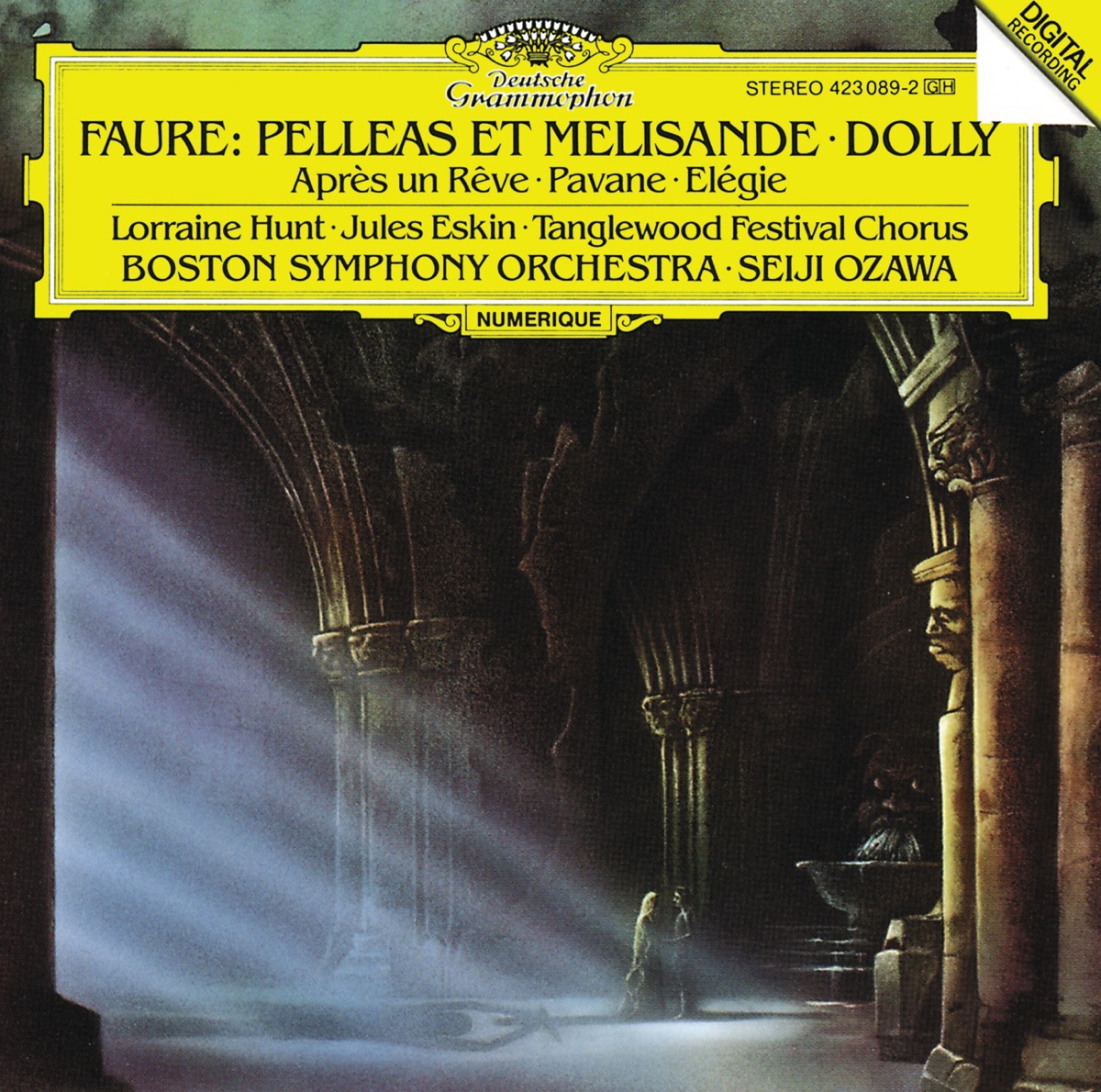 Fauré: Pelléas et Mélisande & Other Favourites by Lorraine Hunt Lieberson, Jules Eskin, Boston Symphony Orchestra & Seiji Ozawa album cover