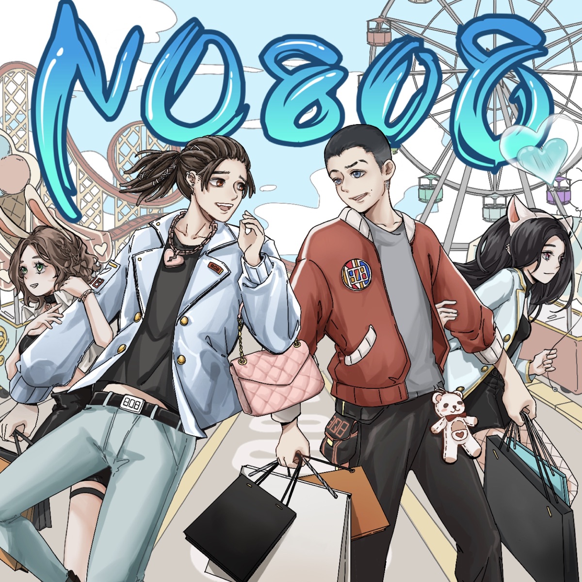 NO 808 - Single by Lil Ghost & NYK album cover