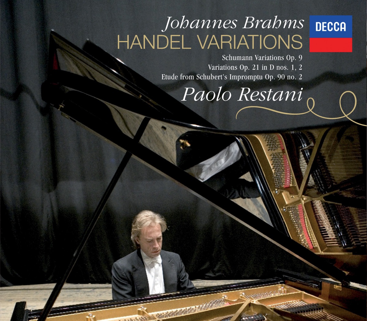 Brahms: Handel Variations by Paolo Restani album cover