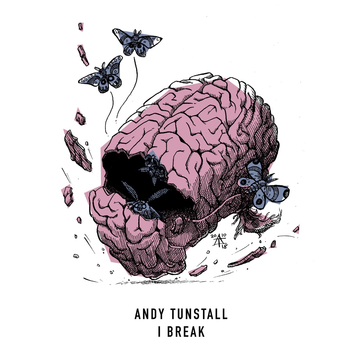 I Break - Single by Andy Tunstall album cover