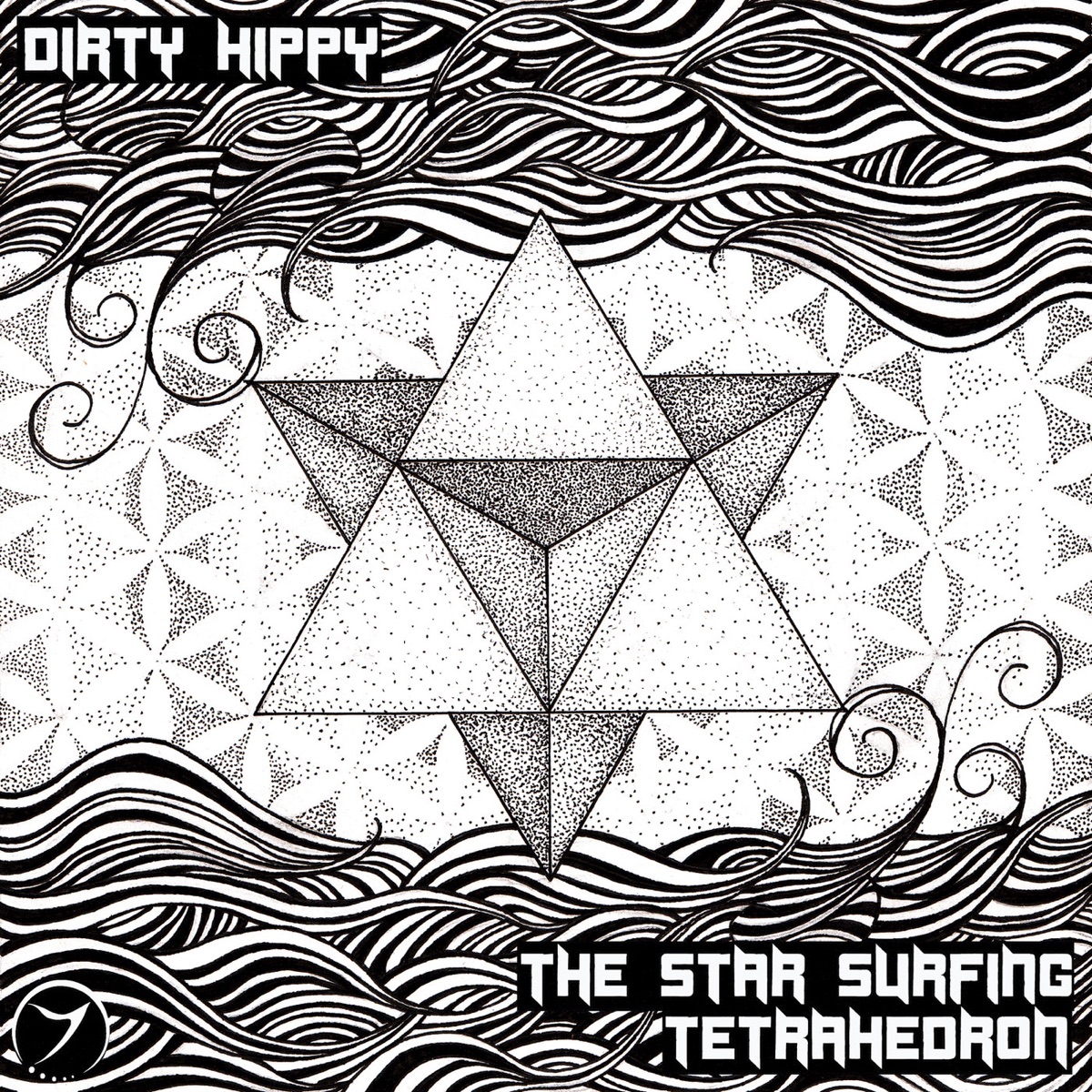 The Star Surfing Tetrahedron by Dirty Hippy album cover