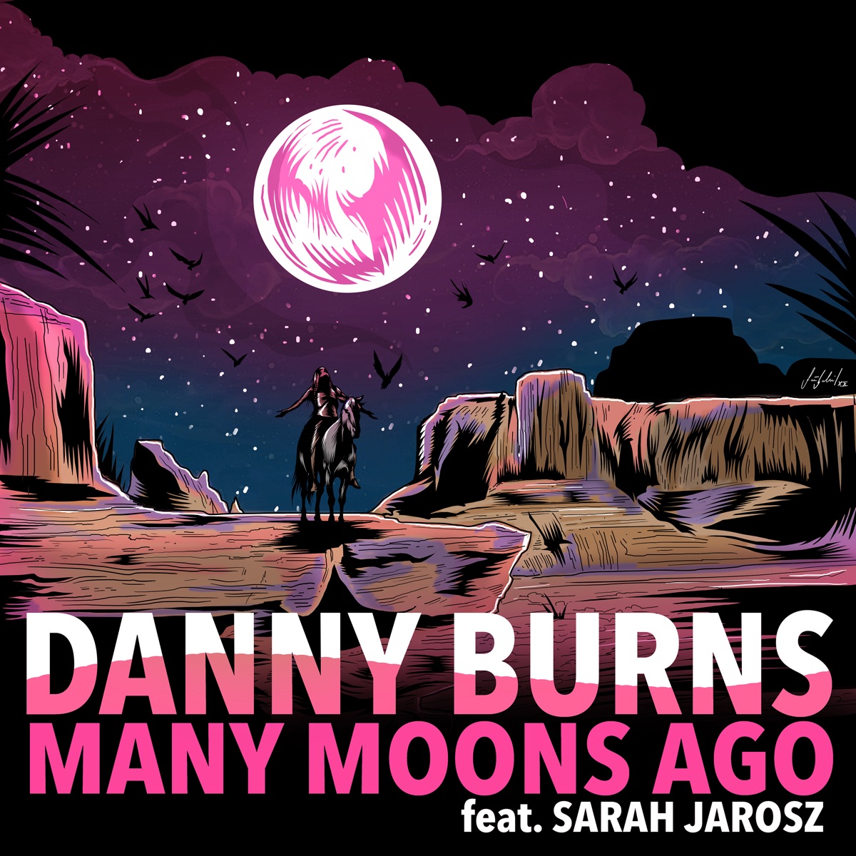 Many Moons Ago (feat. Sarah Jarosz) - Single by Danny Burns album cover