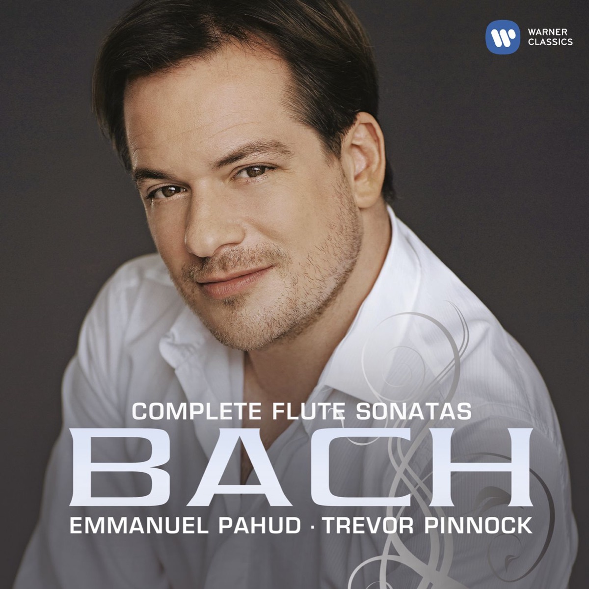 Bach: Complete Flute Sonatas by Emmanuel Pahud & Trevor Pinnock album cover