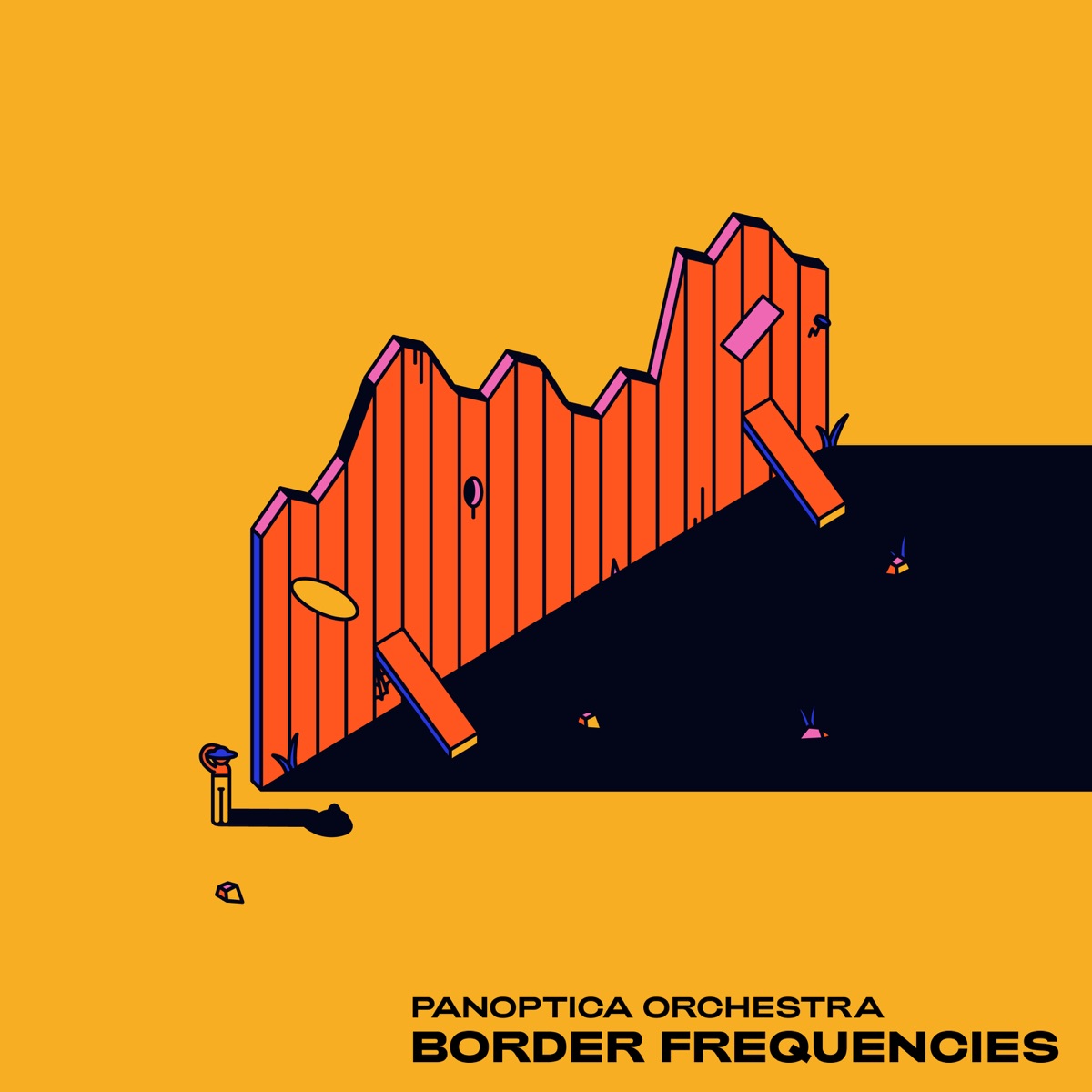 Border Frequencies - EP by Panoptica Orchestra album cover