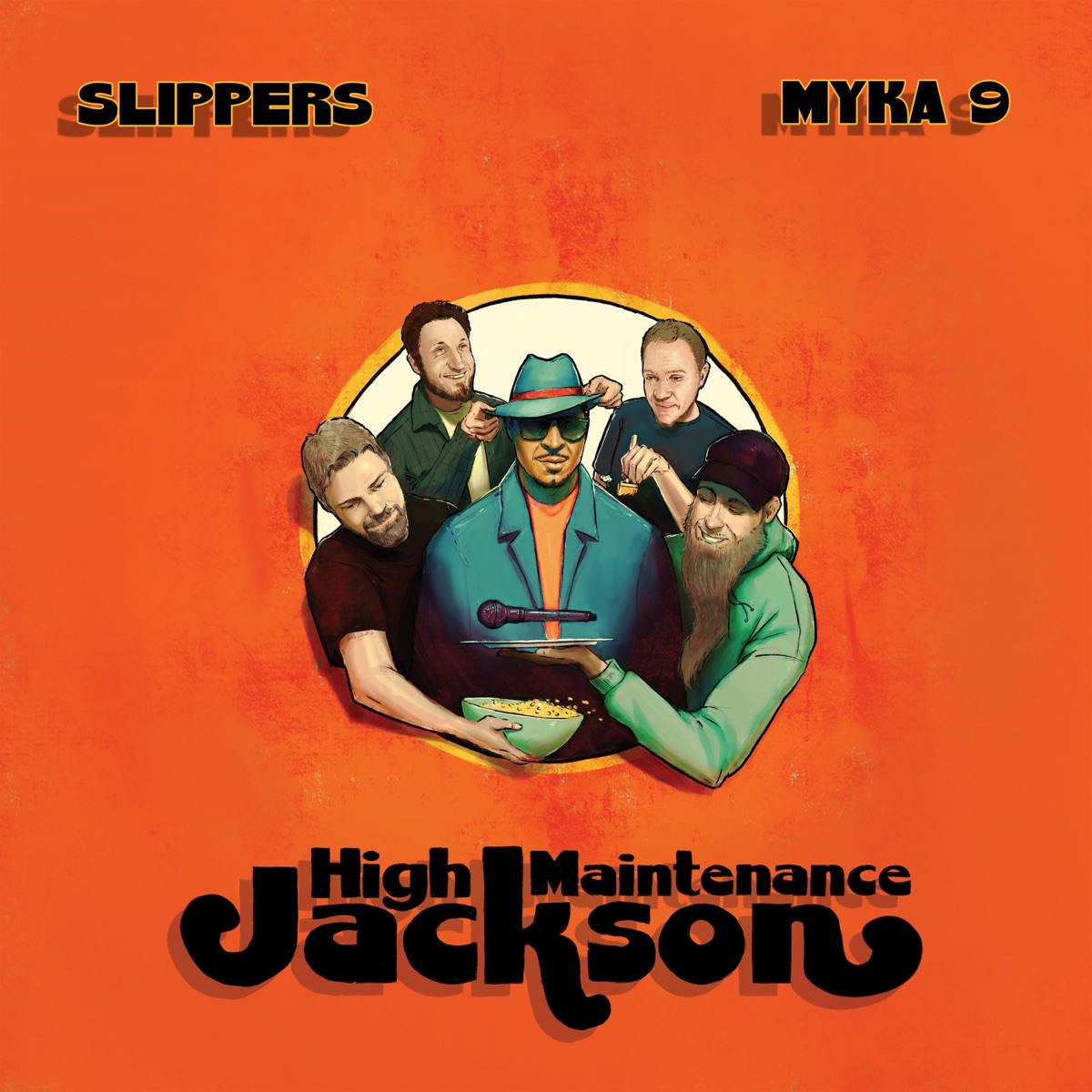 High Maintenance Jackson by Slippers & Myka 9 album cover
