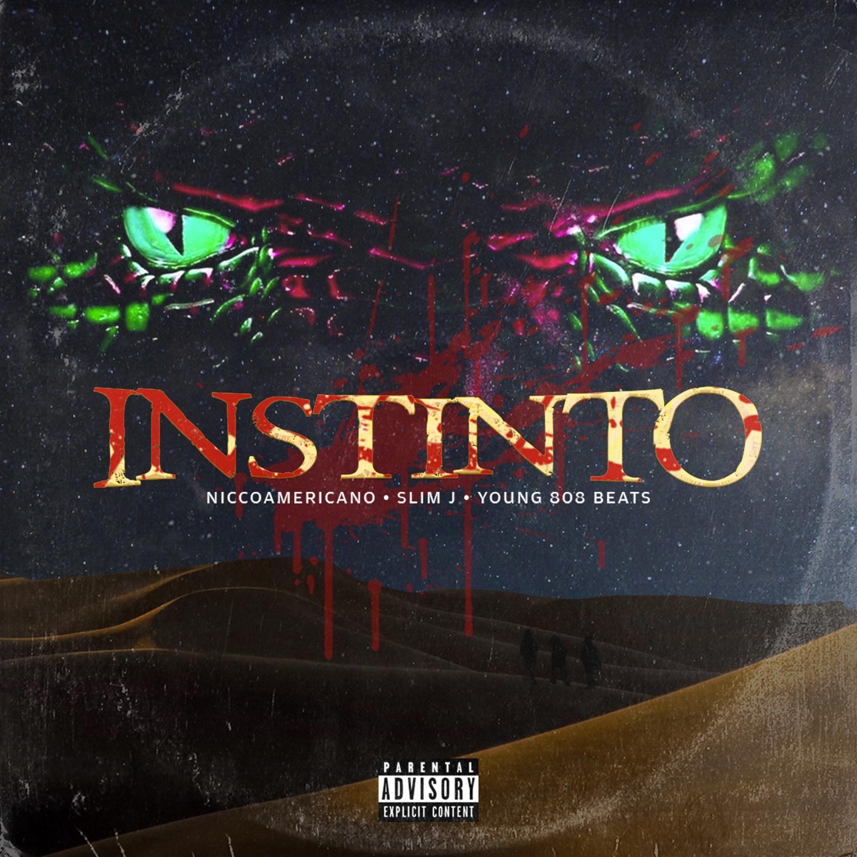 Instinto - Single by Slim J, Nicco Americano & Young 808 Beats album cover