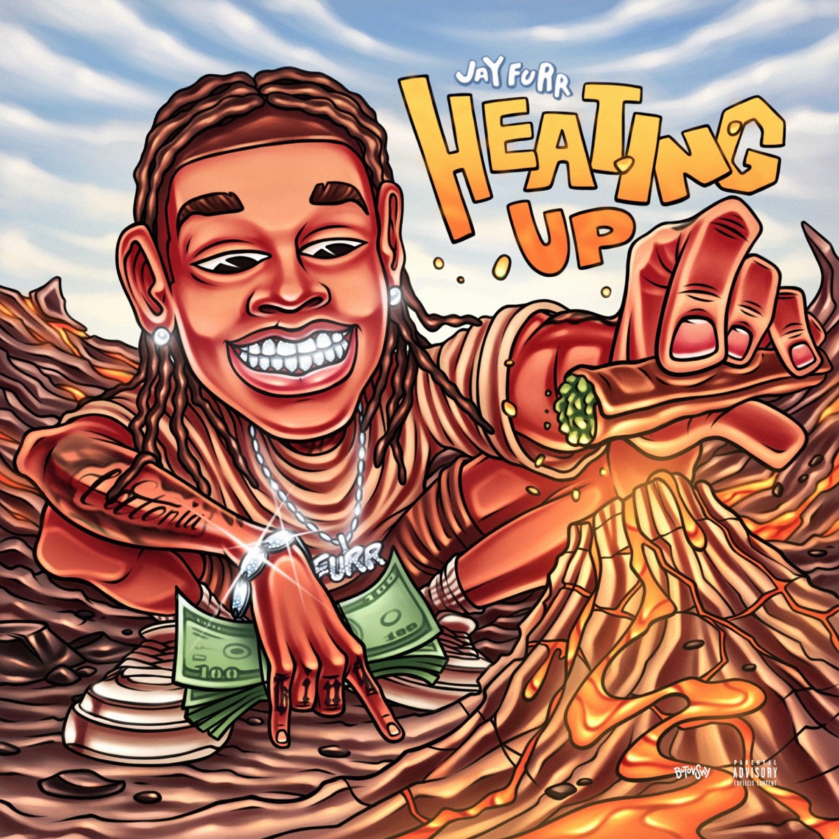 Heating Up by Jay Furr album cover