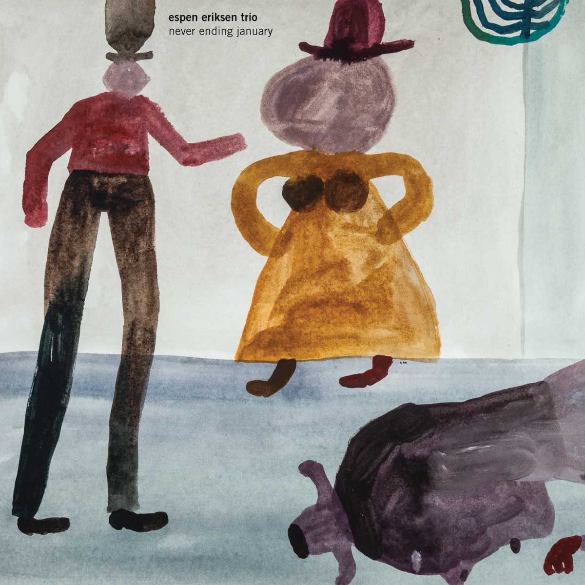 Never Ending January by Espen Eriksen Trio album cover