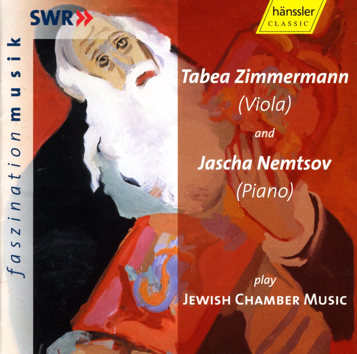 Jewish Chamber Music by Tabea Zimmermann & Jascha Nemtsov album cover