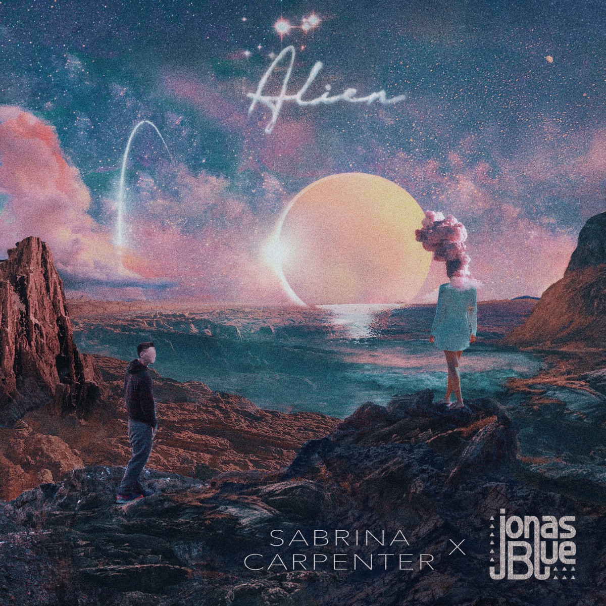Alien - Single by Sabrina Carpenter & Jonas Blue album cover artwork