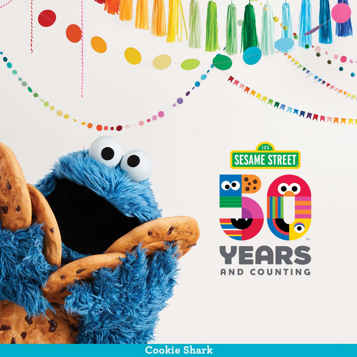 Cookie Shark - Single by Elmo, Abby Cadabby & Cookie Monster album cover