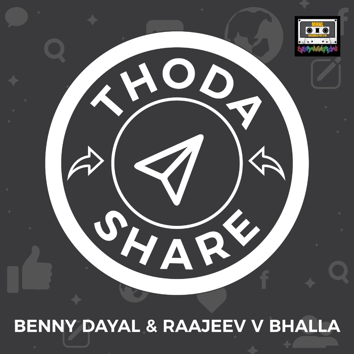 Thoda Share - Single by Benny Dayal & Raajeev V Bhalla album cover