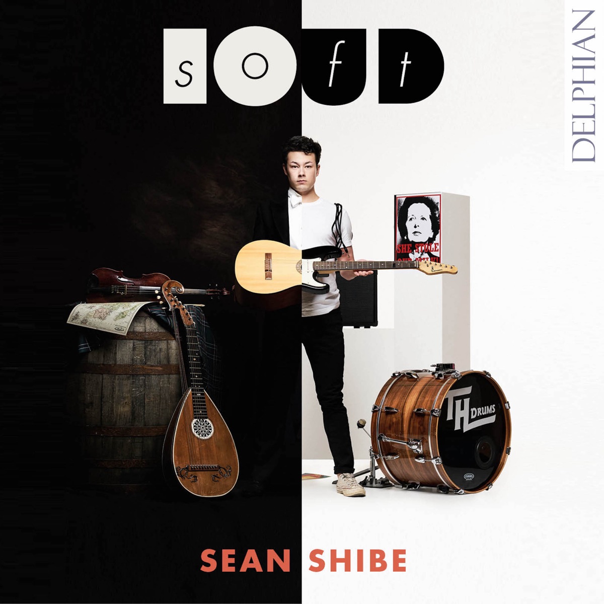 Softloud: Music for Acoustic and Electric Guitars by Sean Shibe album cover