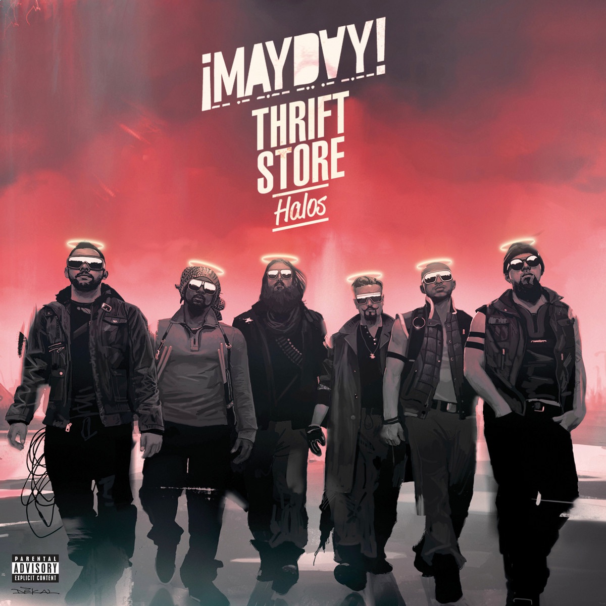 Thrift Store Halos by ¡MAYDAY! album cover