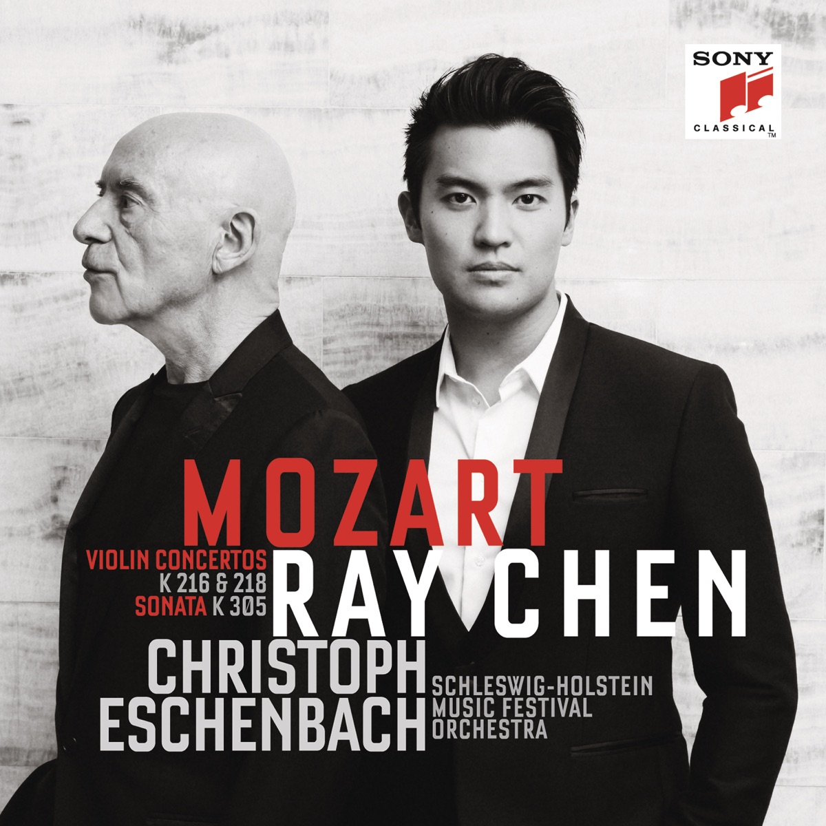 Mozart: Violin Concertos & Sonata by Ray Chen album cover