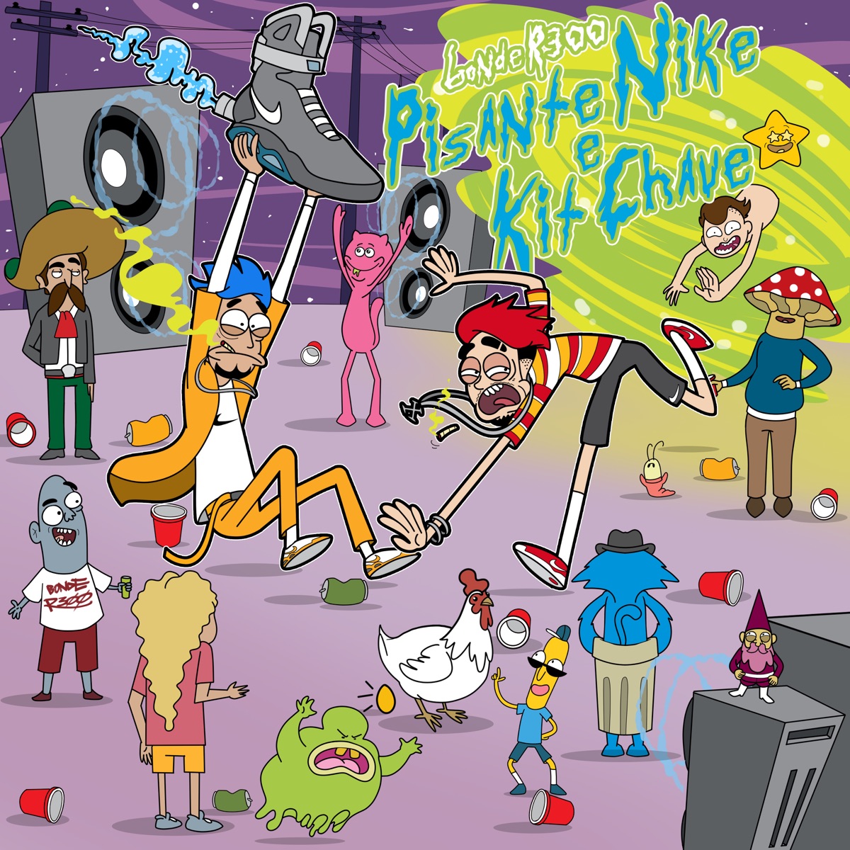 Pisante Nike e Kit Chave - Single by Bonde R300 album cover