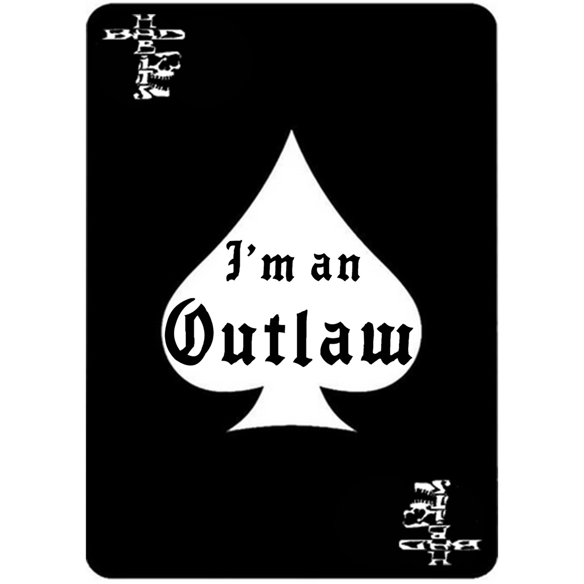 I'm an Outlaw (Single) by Bad Habits album cover
