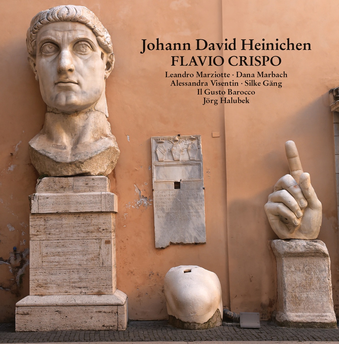 Heinichen: Flavio Crispo by il Gusto Barocco, Jörg Halubek, Leandro Marziotte & Dana Marbach album cover