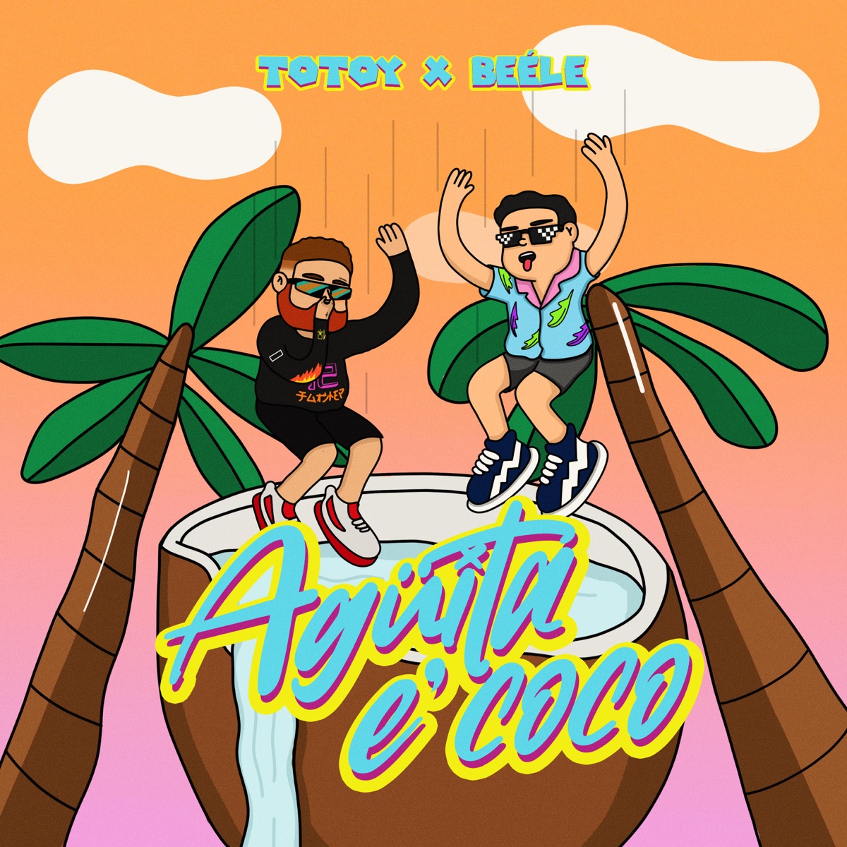 Agüita E’ Coco - Single by Totoy El Frio & Beéle album cover
