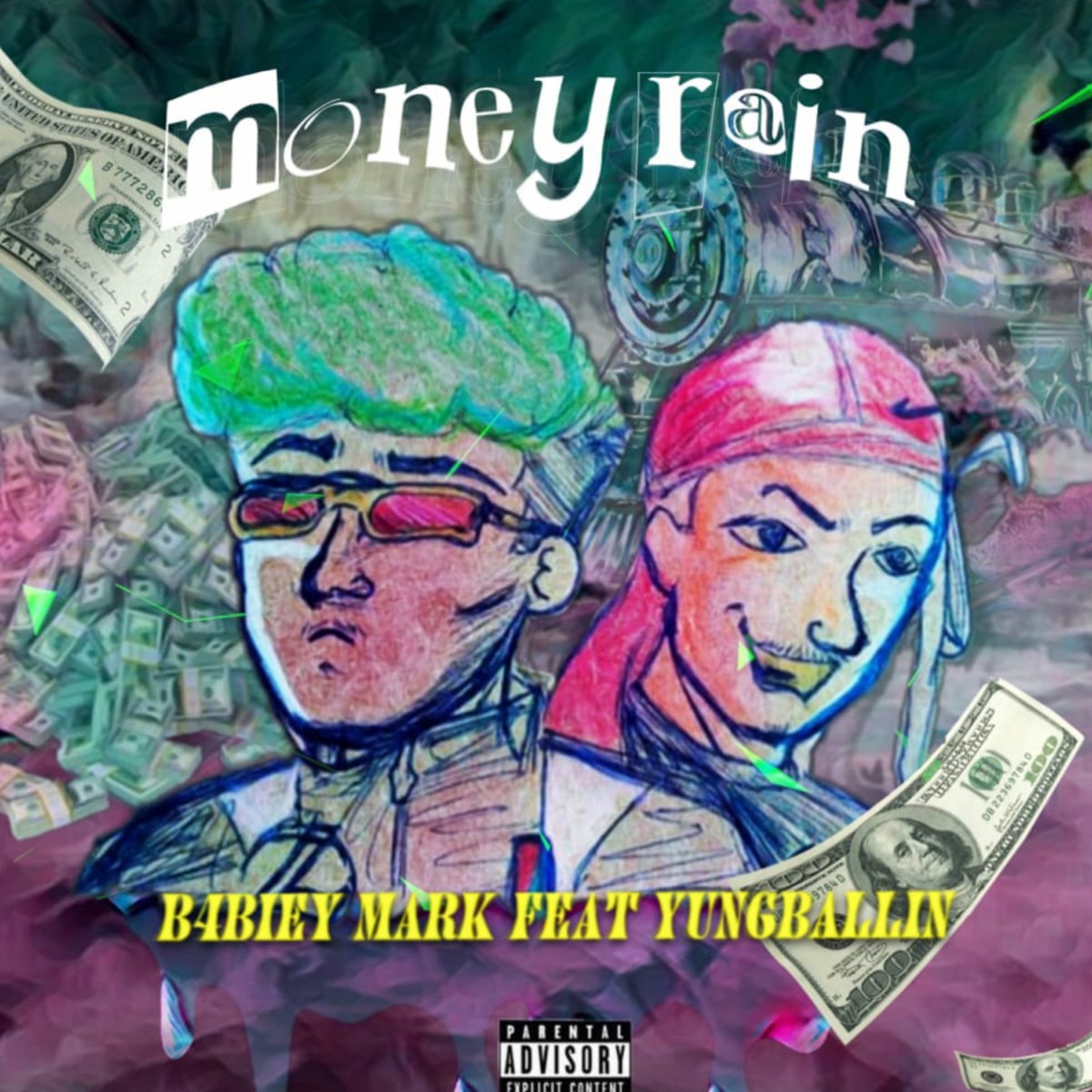 Money Rain - Single by BMark & Plugdior album cover