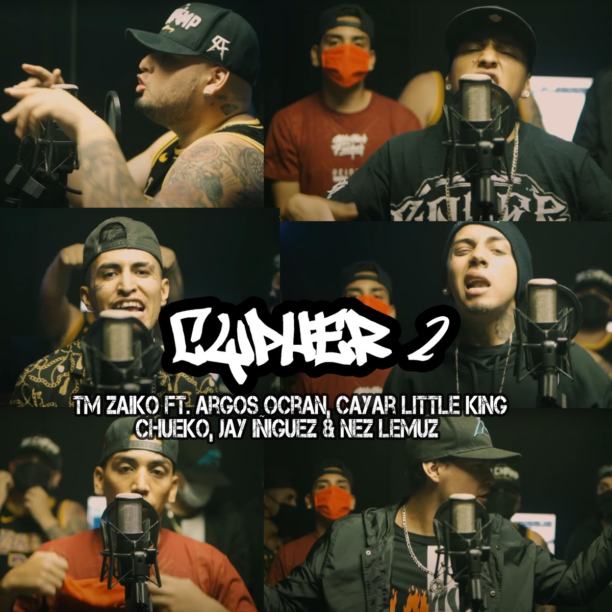 Cypher 2 (feat. Nez Lemus, Argos Ocran, Jay Iñiguez, Chueko & Cayar Little King) - Single by The Maniakk Zaiko album cover