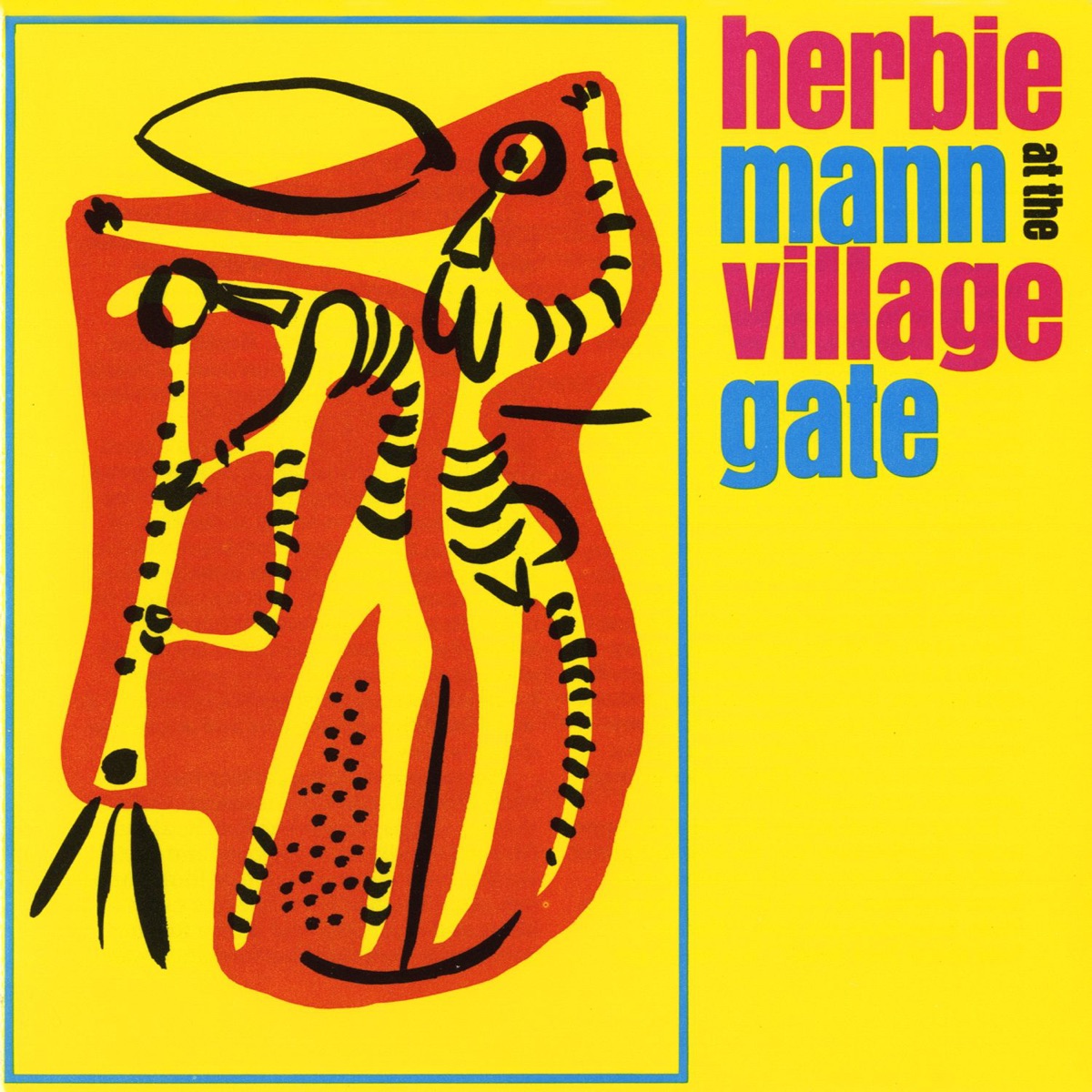 At the Village Gate (Live) by Herbie Mann album cover