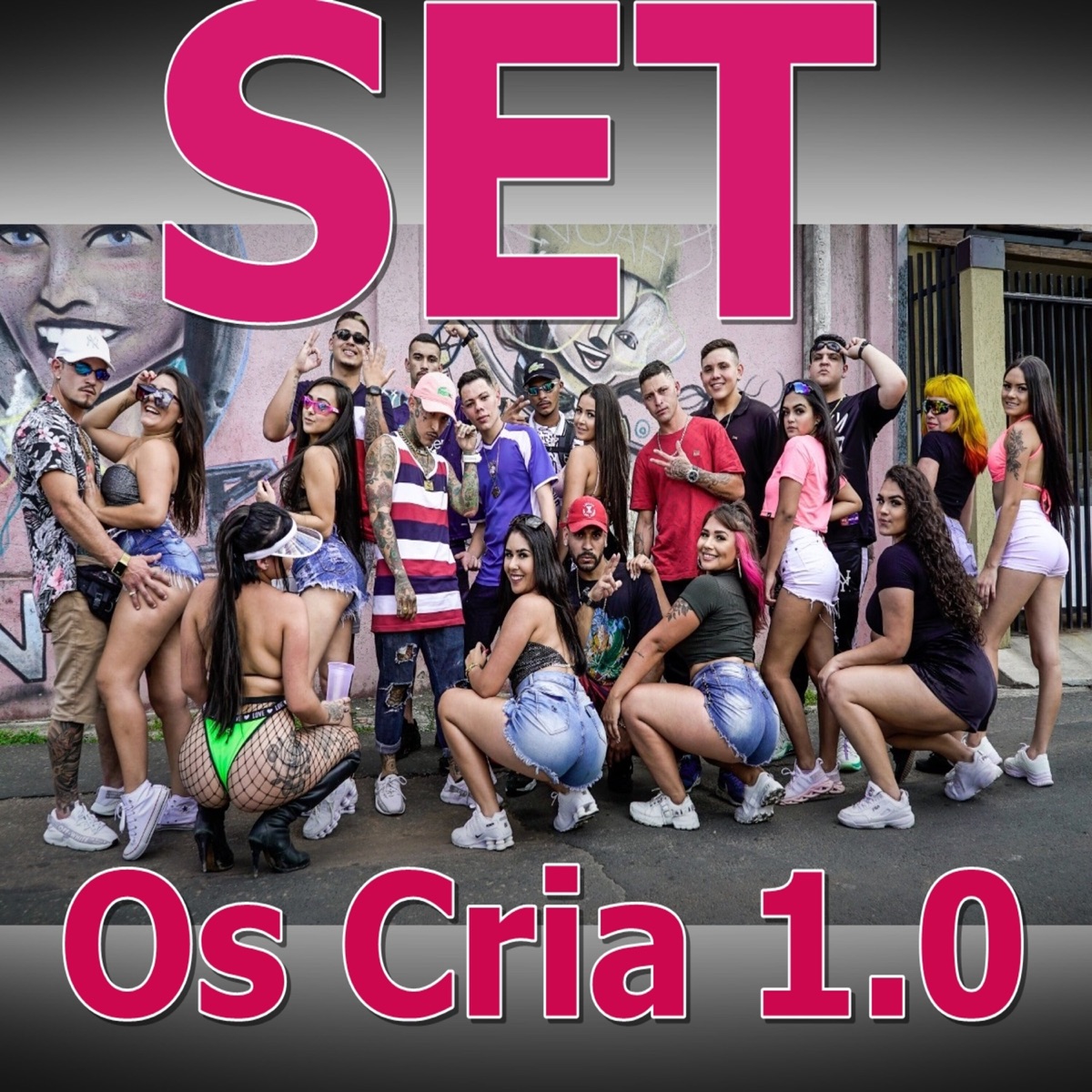 Set os Cria 1.0 - Single by Mc Shat, Mc LM, Mc Adw, Mc Gordola, Mc Vittin GS, Mc Suavinho, Mc VHZIN, Mc Lokura & Mc Marquinho da Baixada album cover