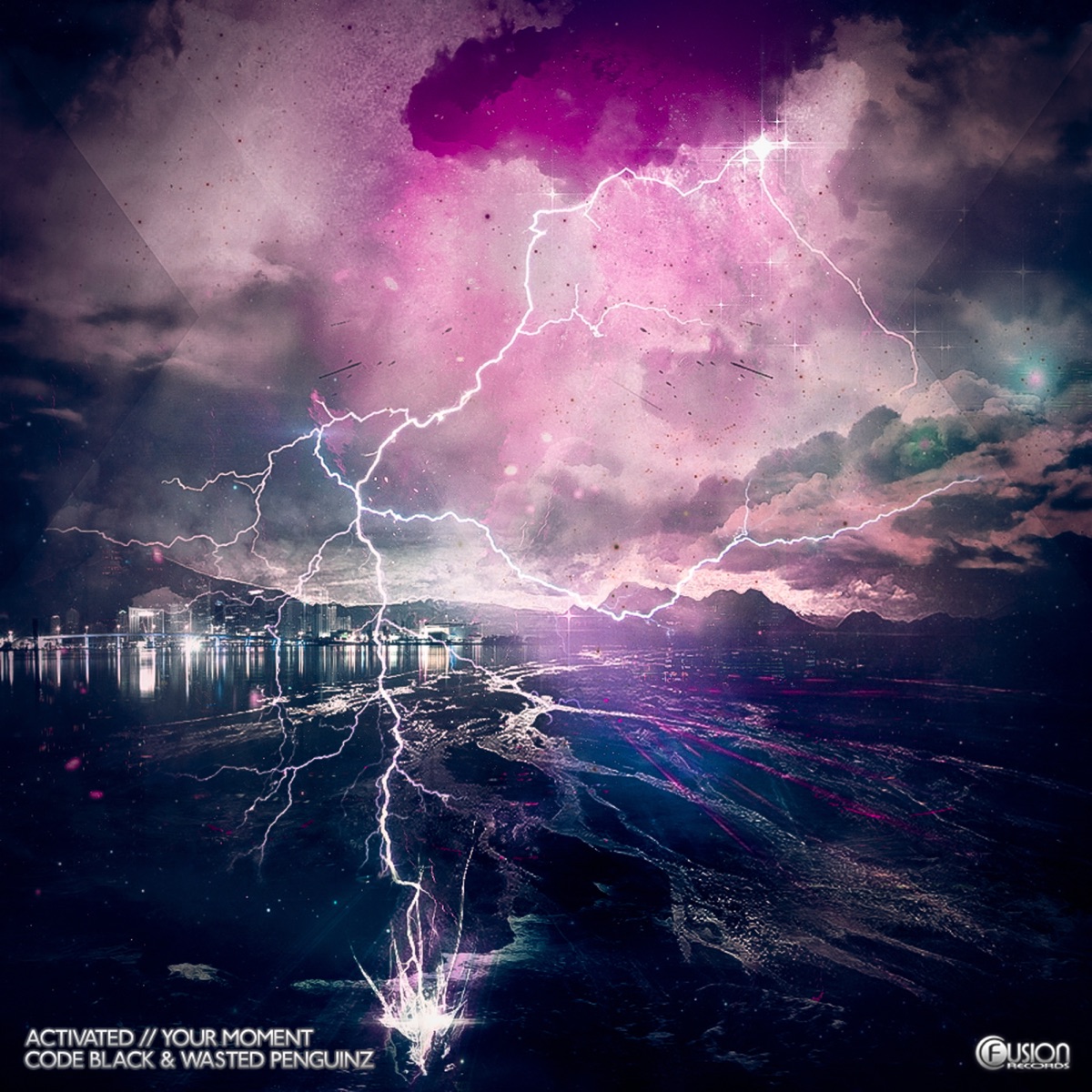 Activated / Your Moment - EP by Code Black & Wasted Penguinz album cover
