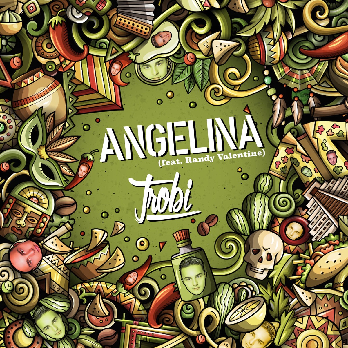 Angelina (feat. Randy Valentine) - Single by Trobi album cover
