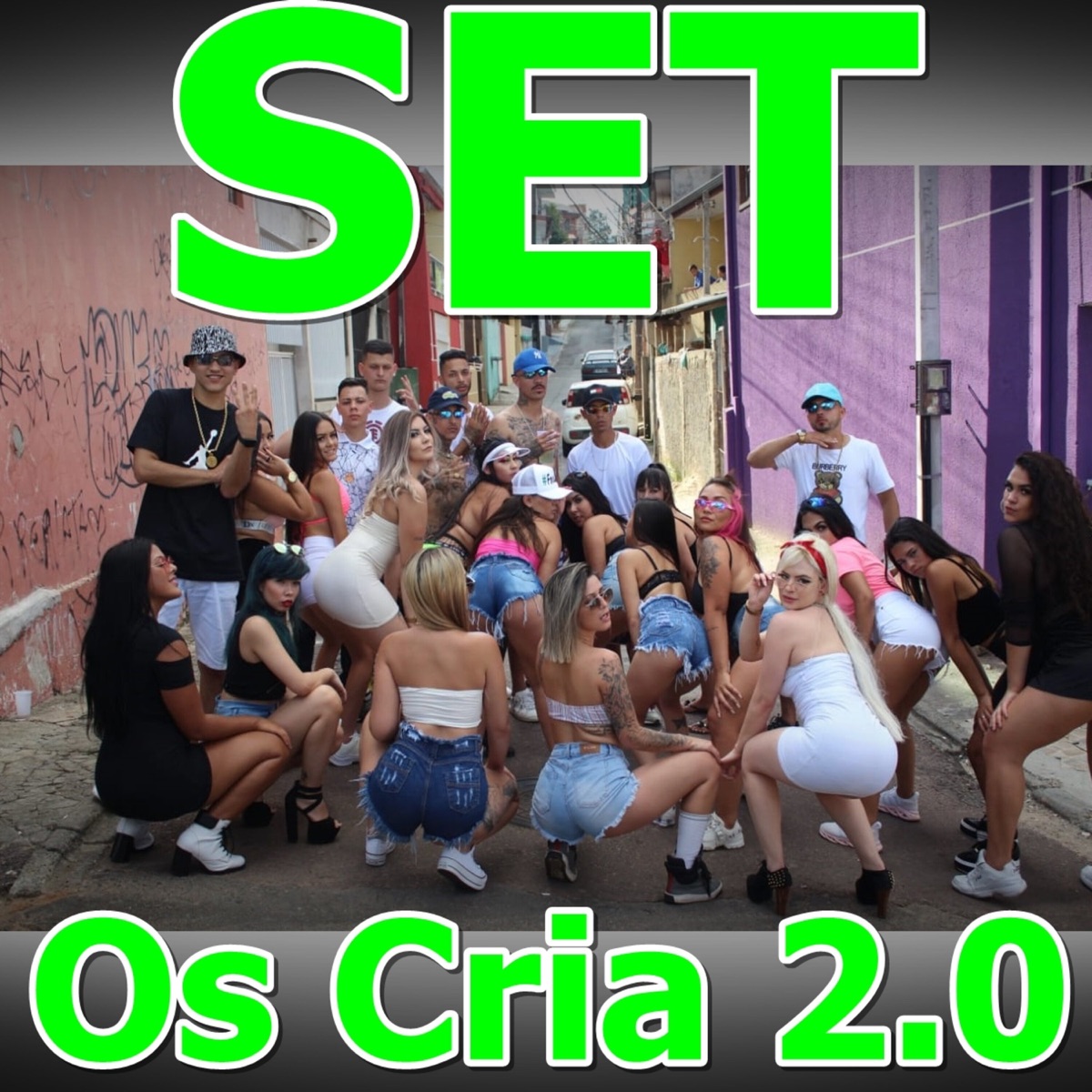 Set os Cria 2.0 - Single by Mc Jhefix, Mc Vittin GS, Mc Tonzera, MC Kawan PDR, MC Chemin, Mc Naze & Mc Shat album cover
