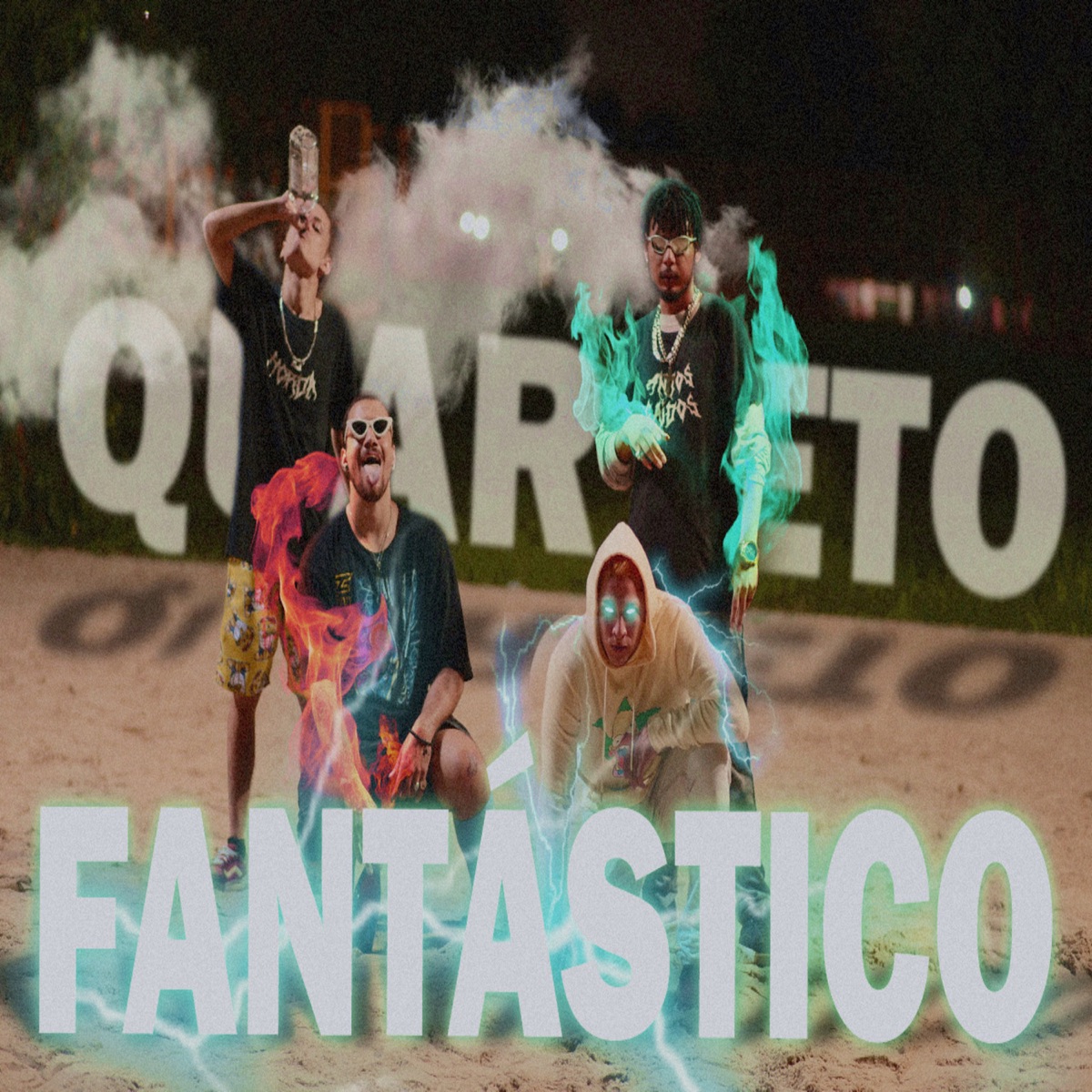 Quarteto Fantástico - Single by Vint3, Cavernoso, JXX$ & Banjar album cover
