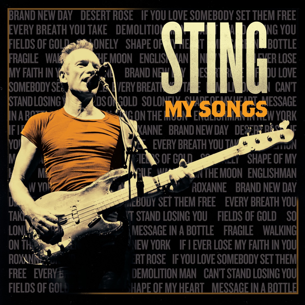 My Songs (Deluxe) by Sting album cover