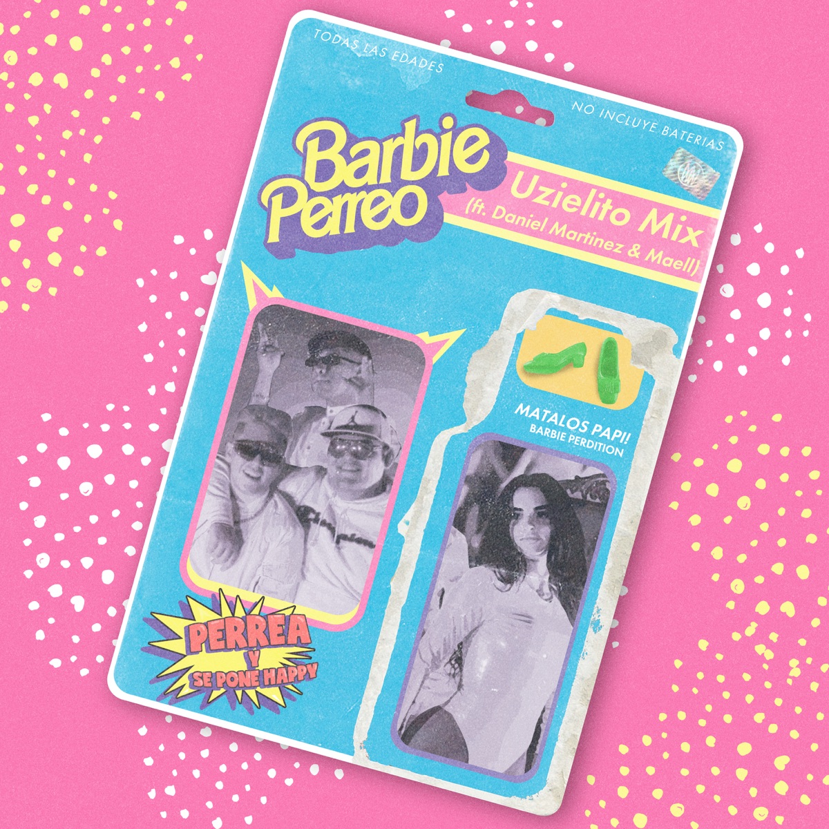 Barbie Perreo (feat. Daniel Martinez & Maell) - Single by Uzielito Mix album cover