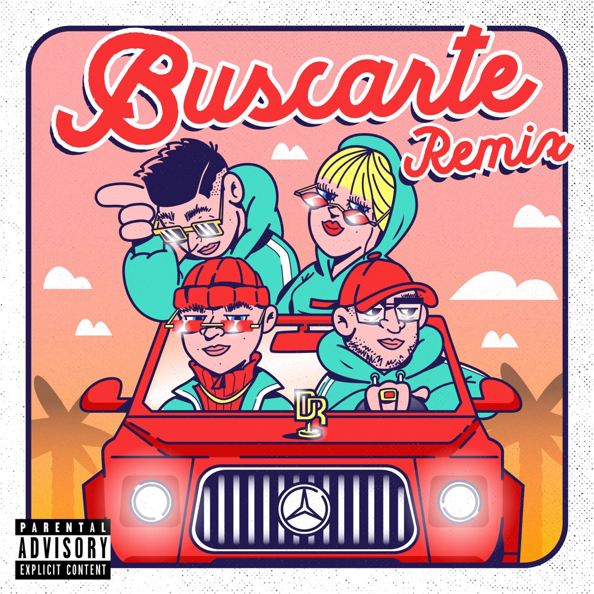Buscarte (feat. Zoeé Beltran & Eliel Luken) [Remix] - Single by Danny Rose album cover