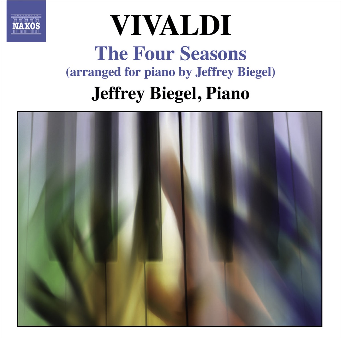 Vivaldi: The Four Seasons (Arr. for Piano) by Jeffrey Biegel album cover