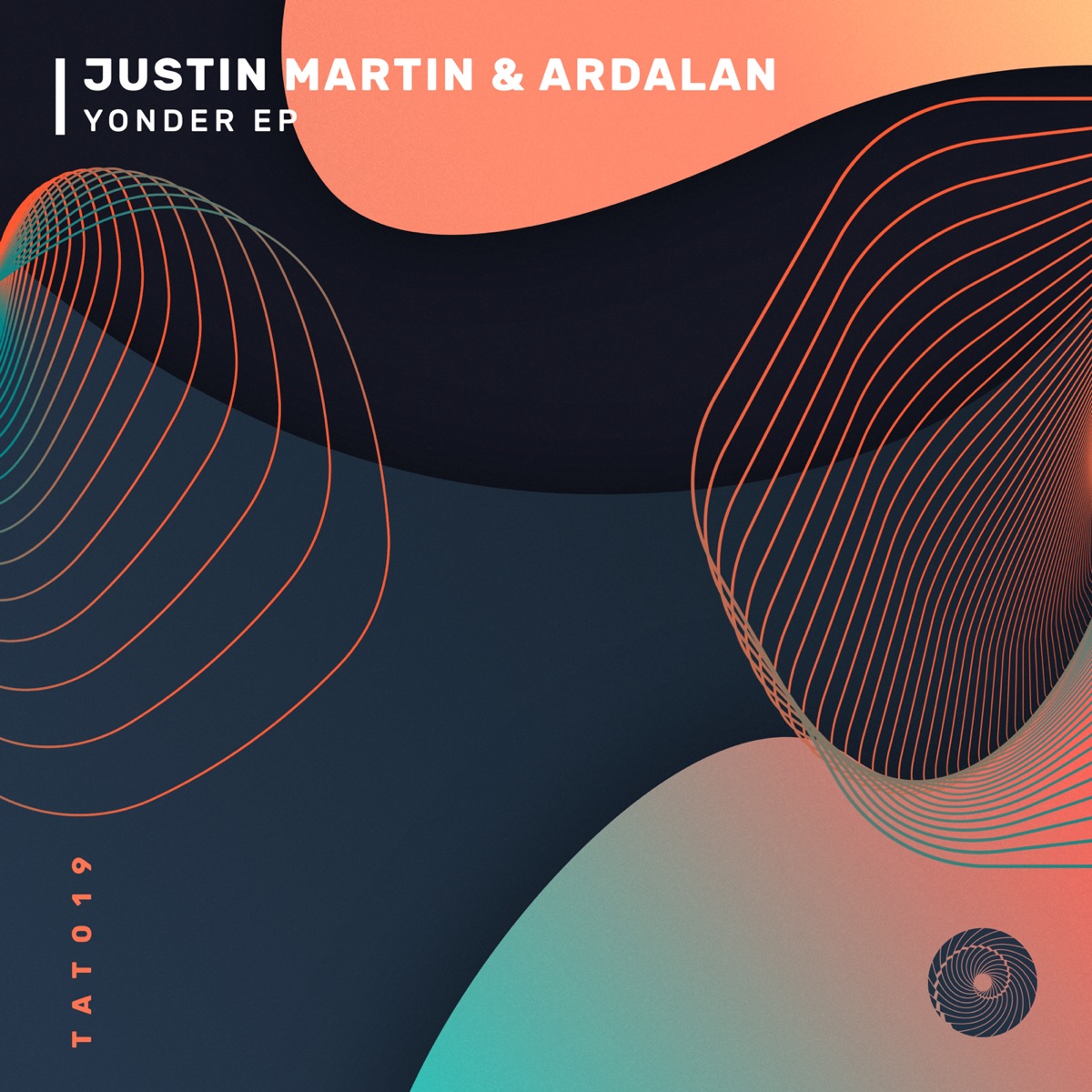 Yonder - Single by Justin Martin & Ardalan album cover