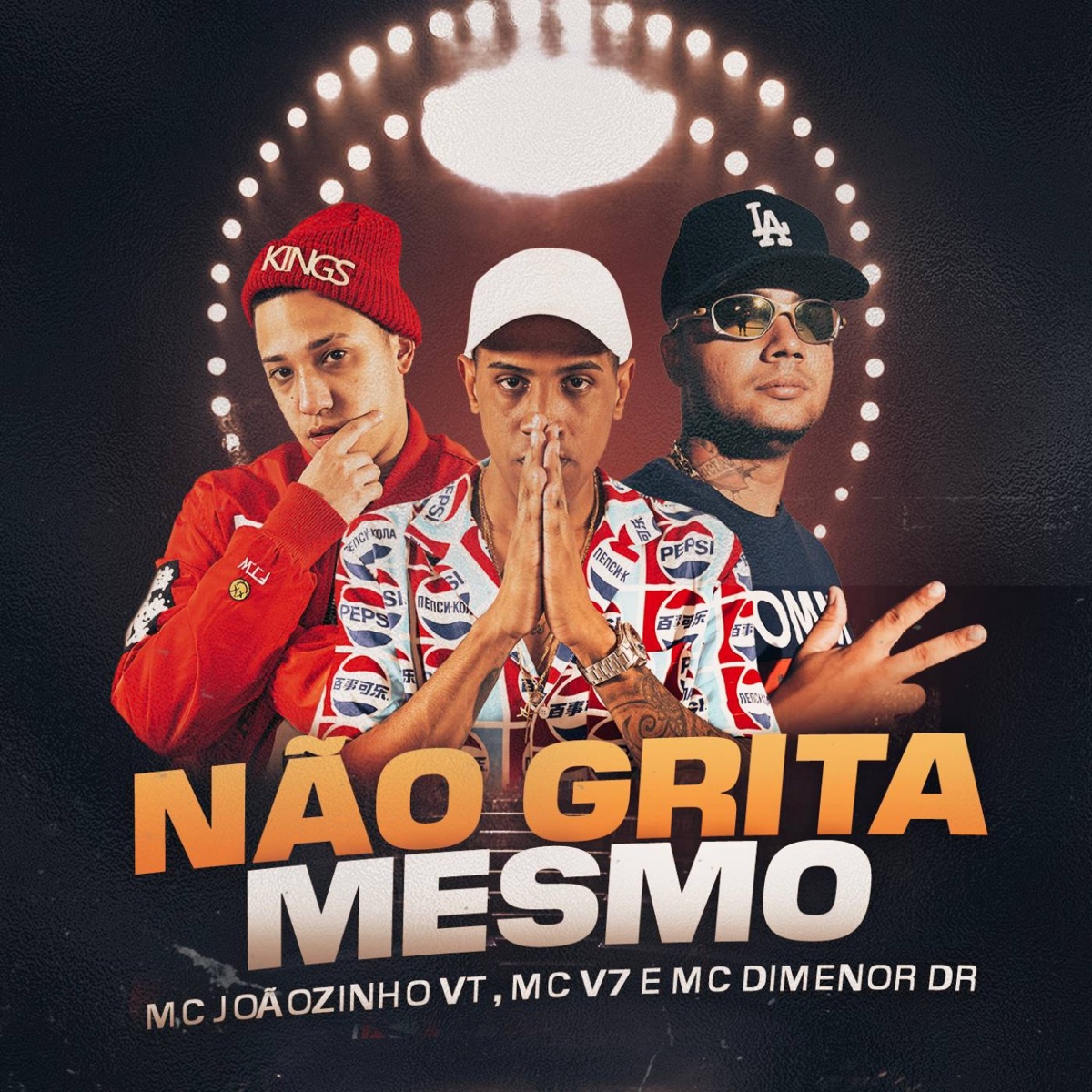 Não Grita Mesmo - Single by MC Joãozinho VT, Mc V7 & MC Dimenor Dr album cover